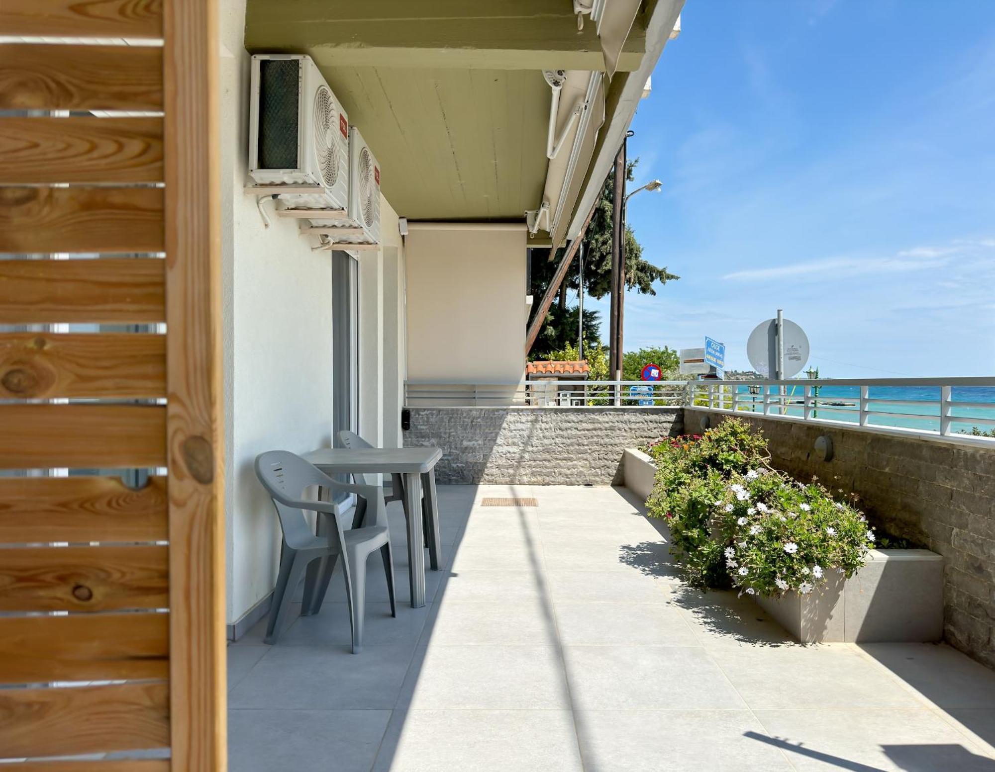 Ferienwohnung Blue Horizon 6 Nea Kallikrateia Exterior foto